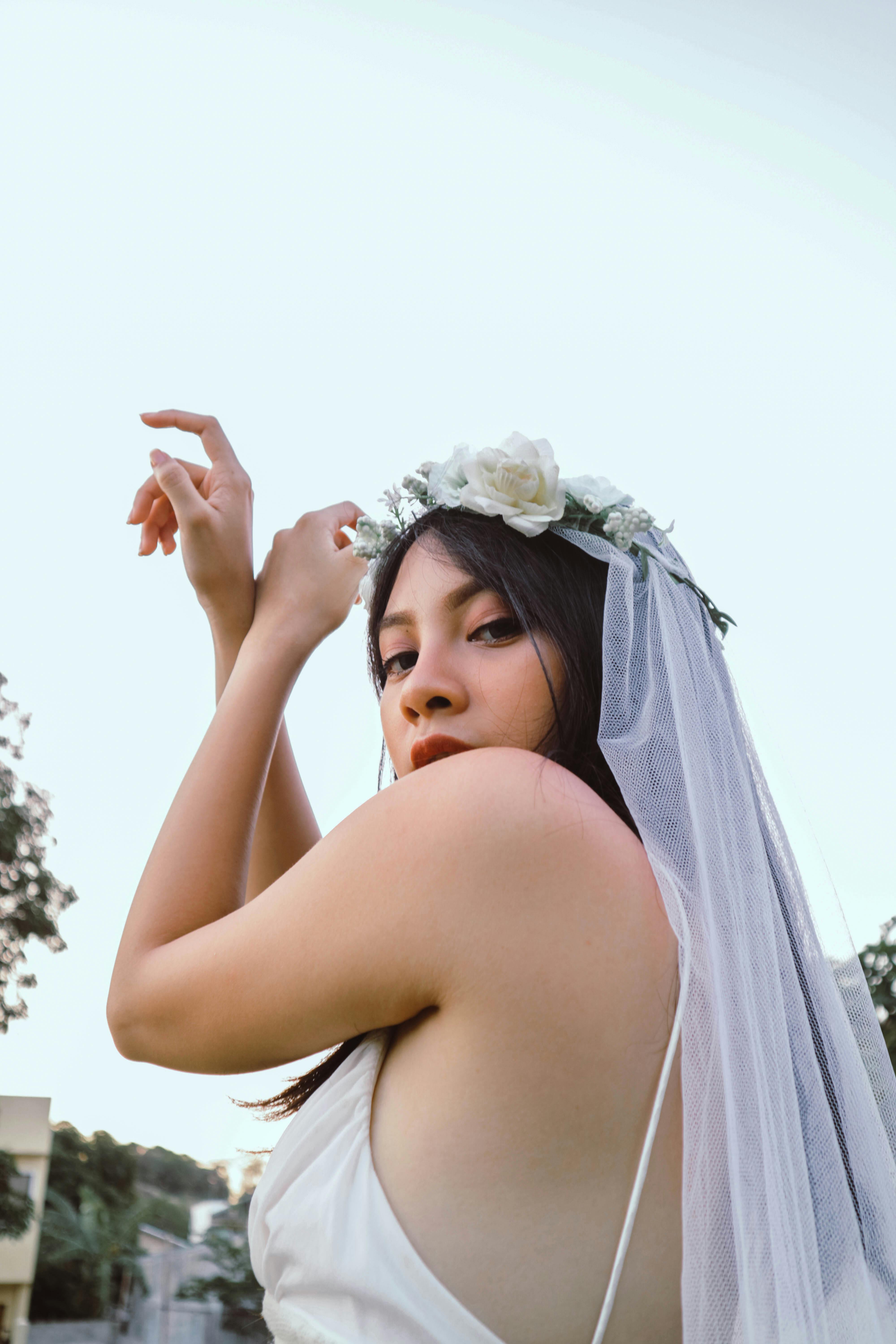 Wedding couple smiling during celebration